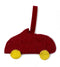 Little Red Car Christmas Ornament Hand Felted Wool Arcadia Home
